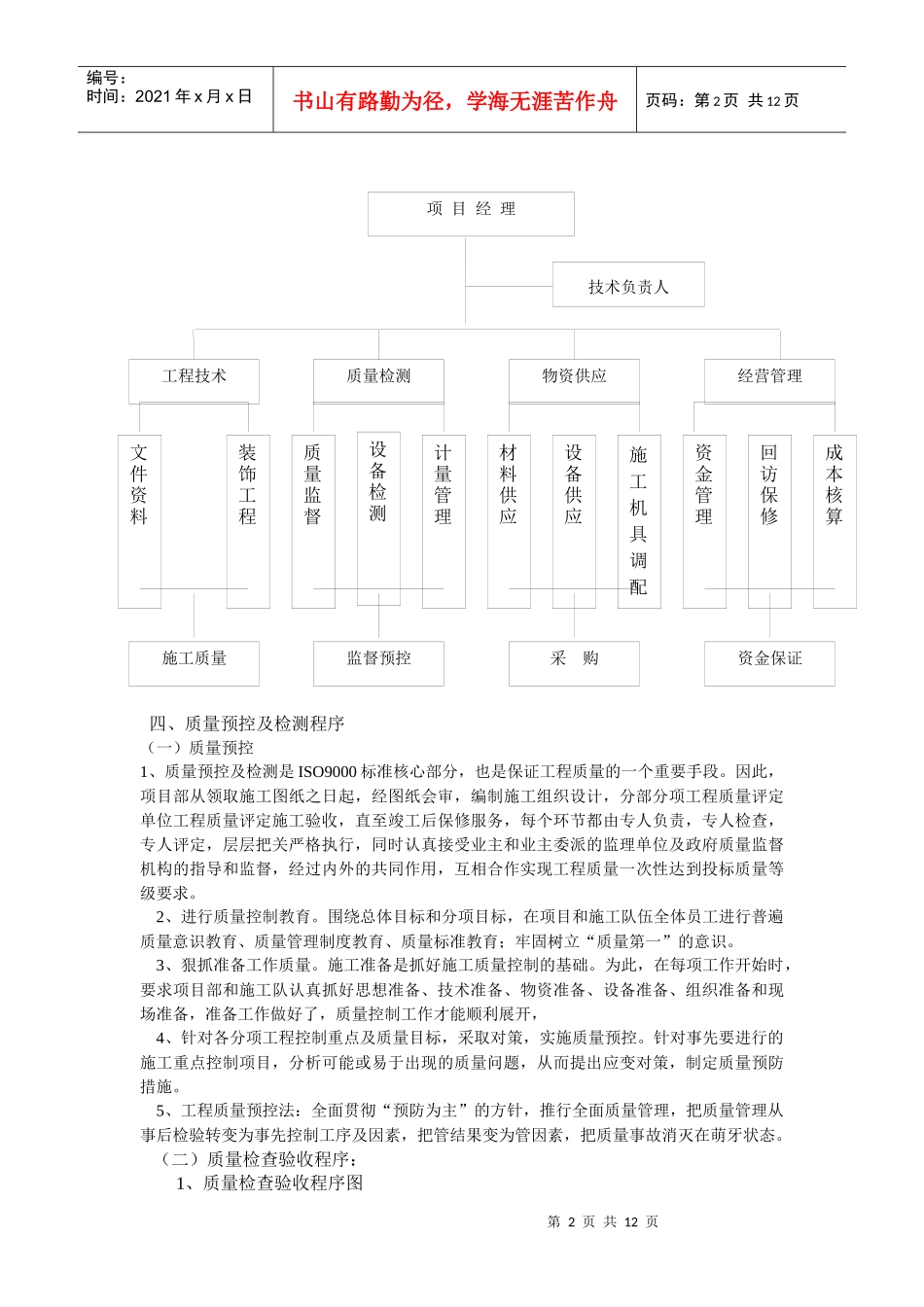 质量管理体系及措施二_第2页