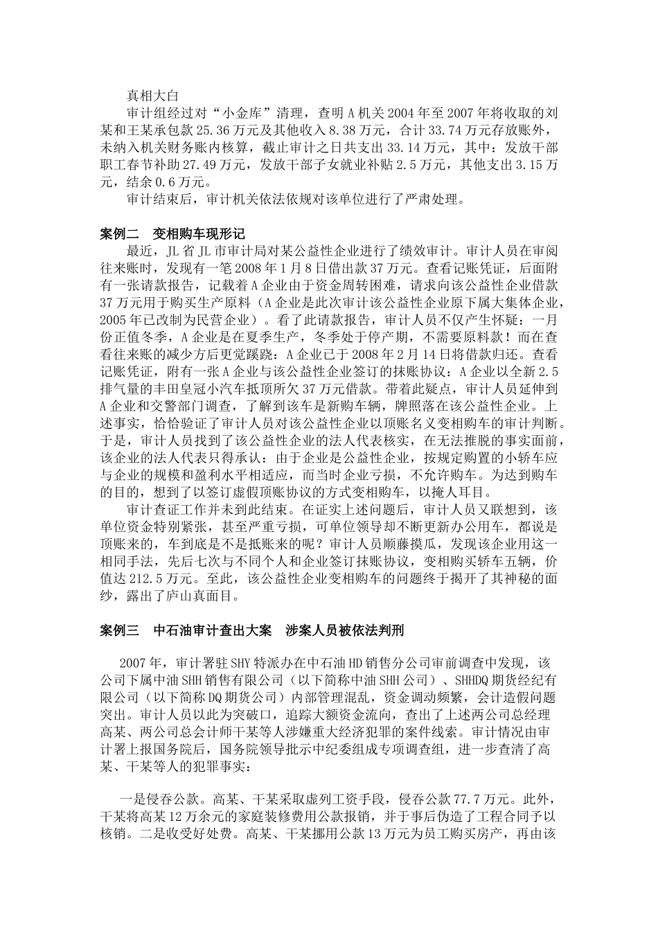 审计案例分析研究报告书_第2页