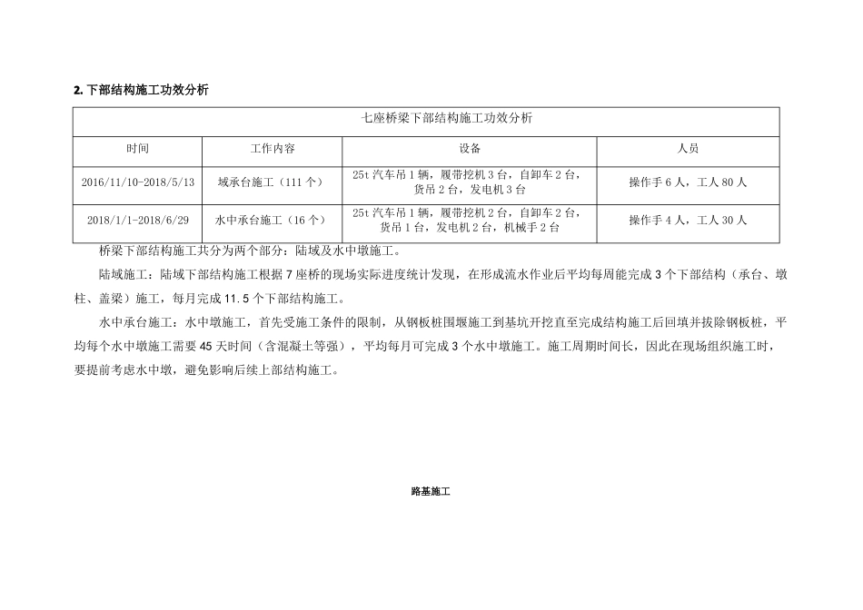 铁路项目-各工序施工功效总结_第3页