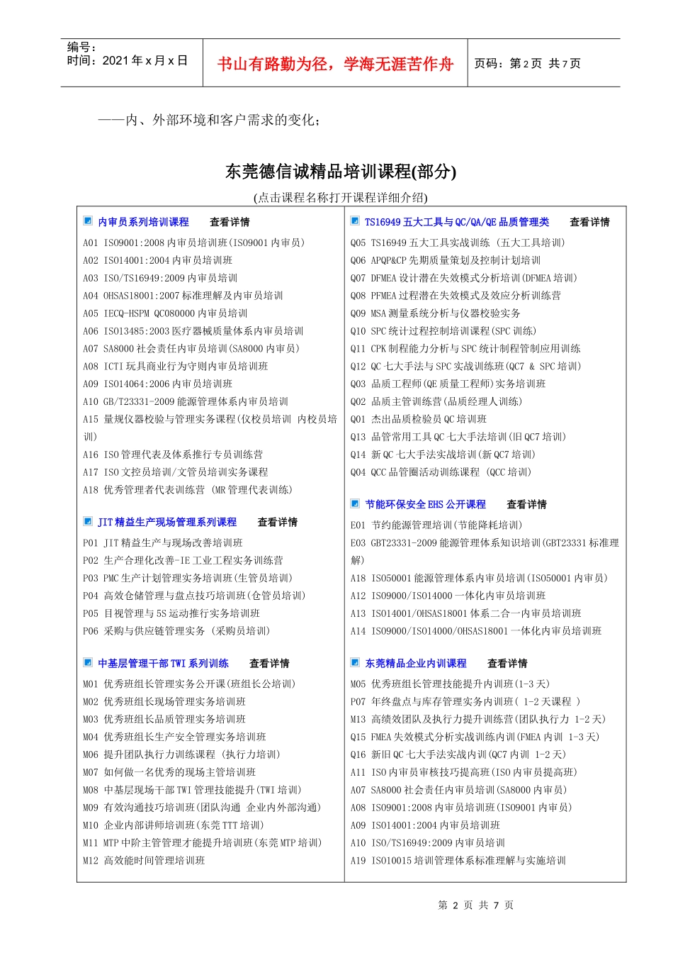 质量体系管理评审程序_第2页