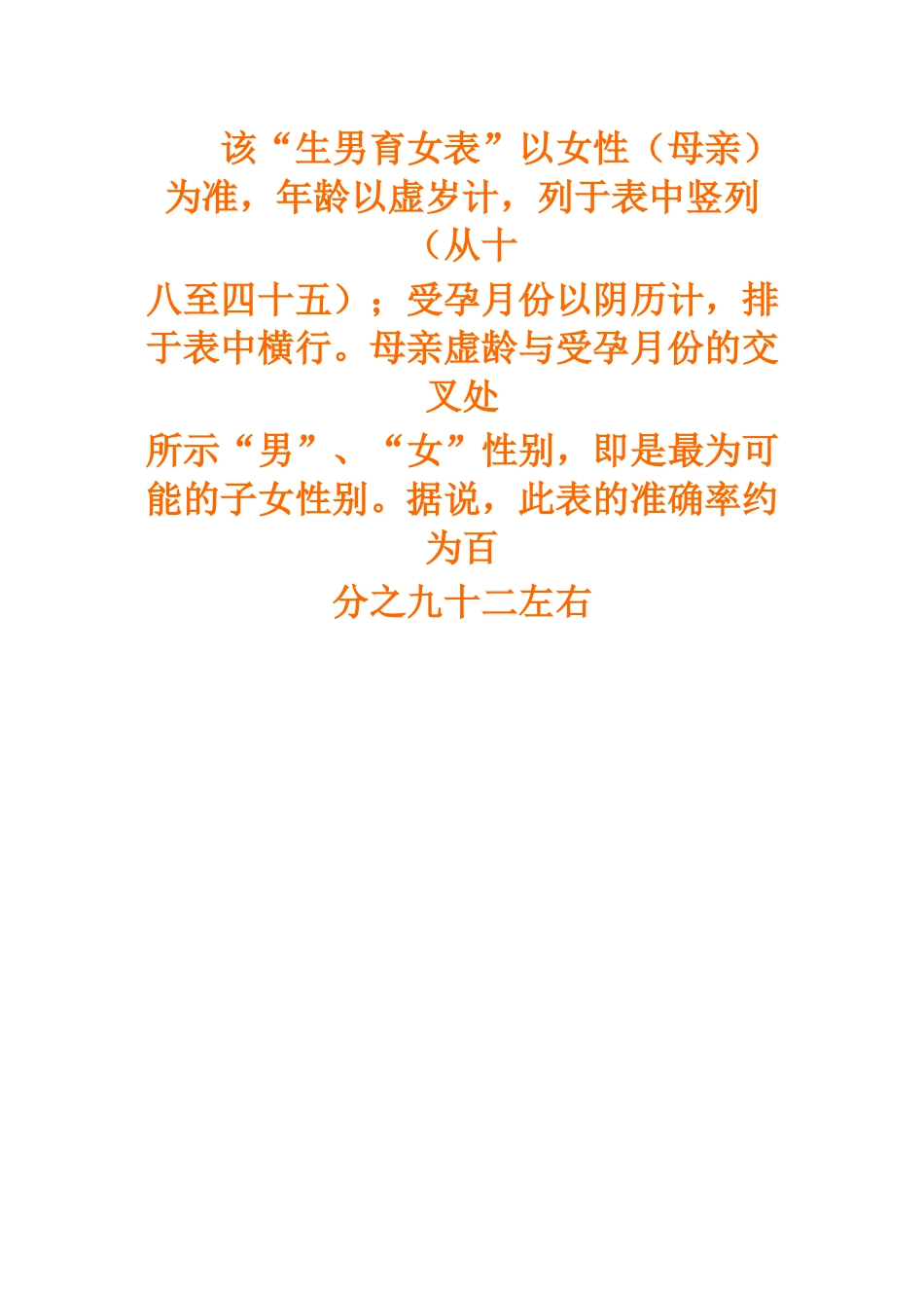 生男生女预算表_第3页