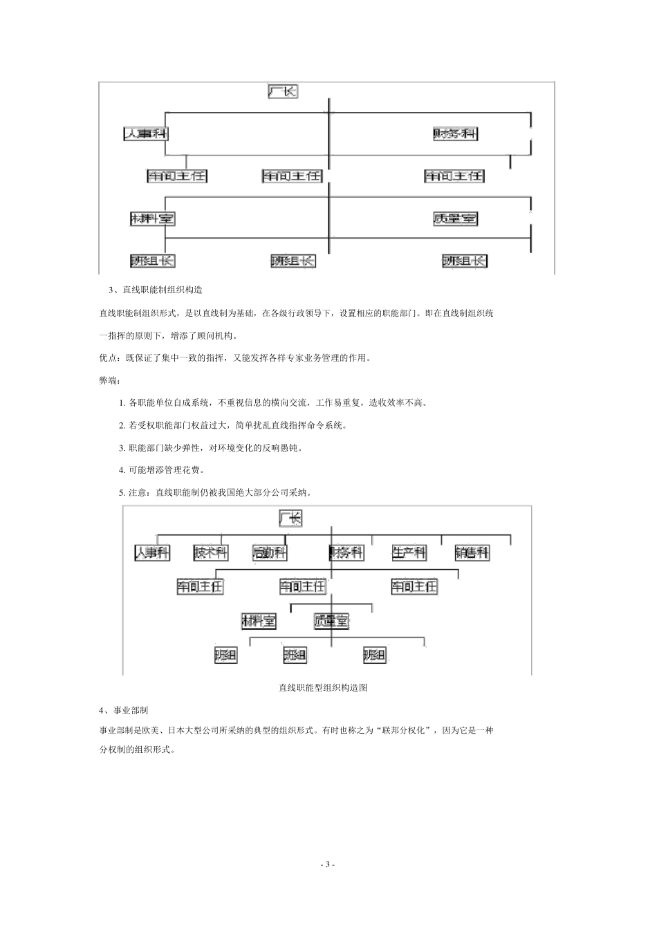 组织结构的基本类型全_第3页