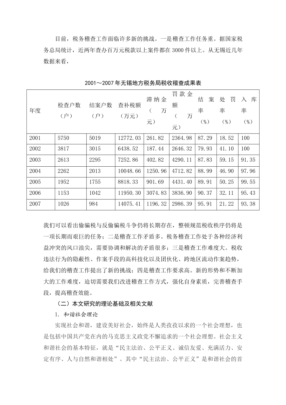 试论和谐社会视角下的税务稽查_第2页