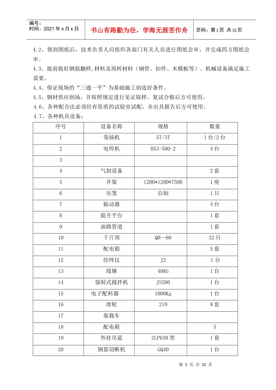 208d基础工程施工方案_第2页