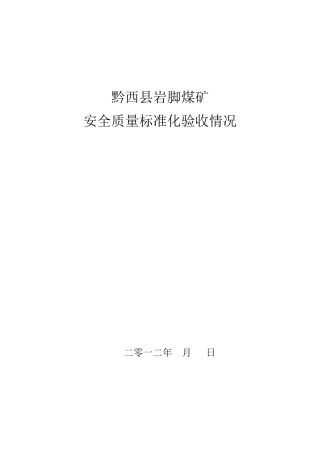 质量标准化验收表空表