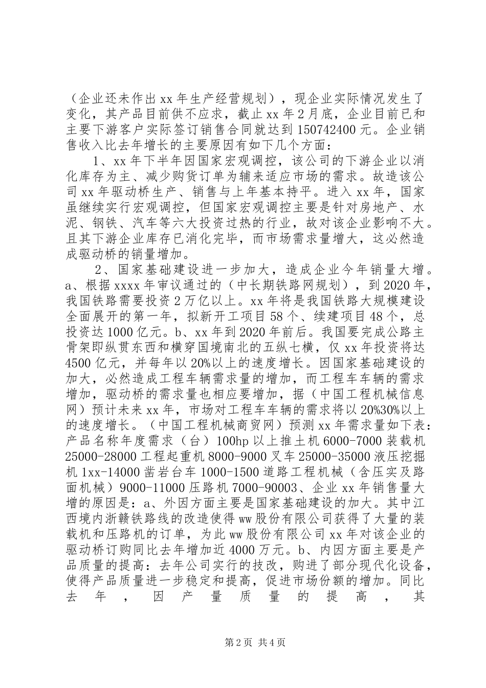 关于公司授信总量的复议报告_第2页