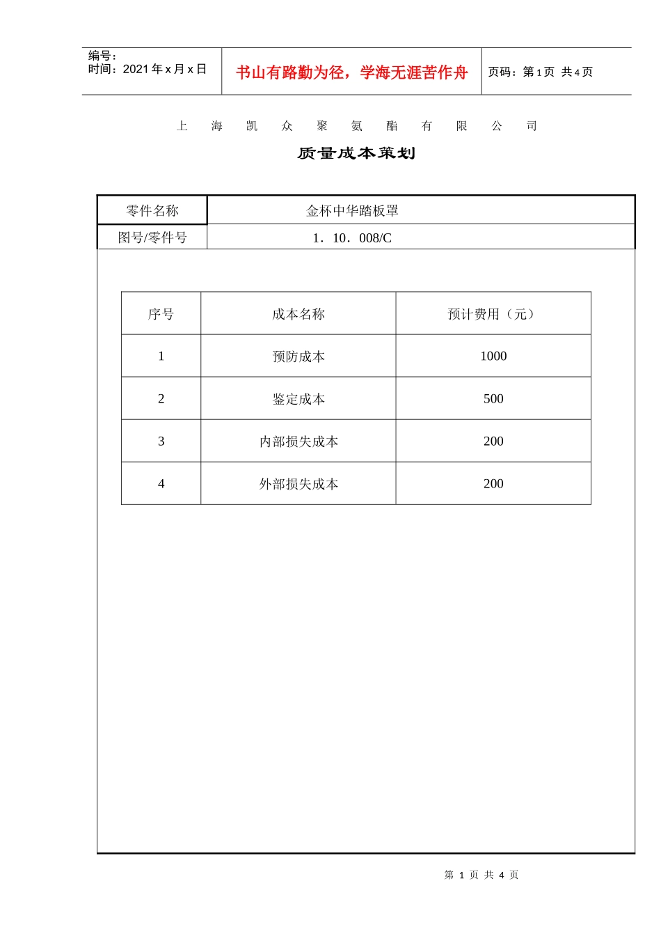 质量成本策划_第1页