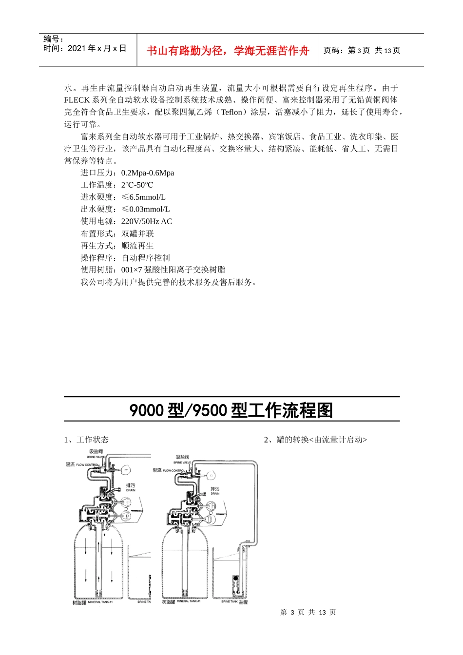 自动头说明书MODEL_8500、9000、9500-1_第3页