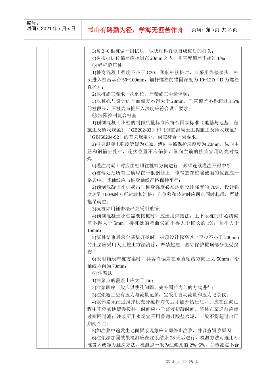 各施工阶段的质量监控要点_第3页