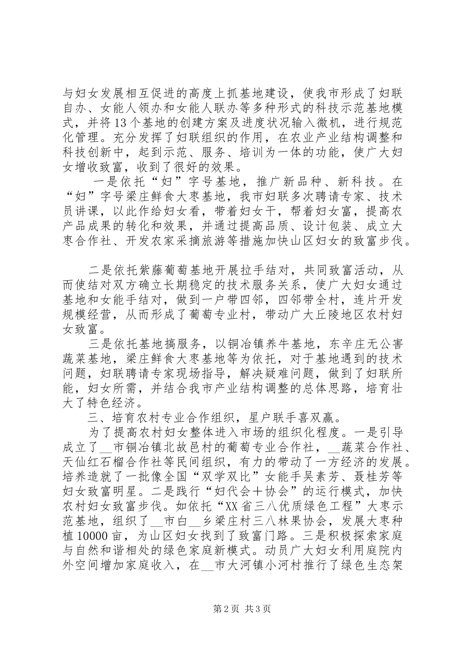 妇联深化双学双比活动的调研报告_第2页