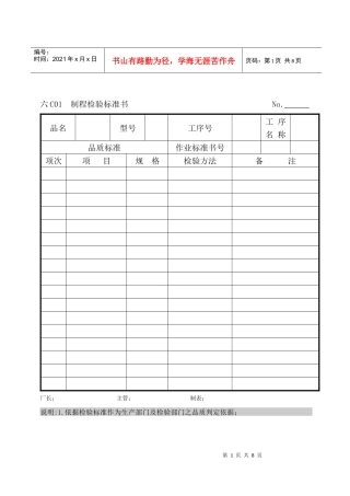 【品质表格】企业管理表格品质管理c纵表格