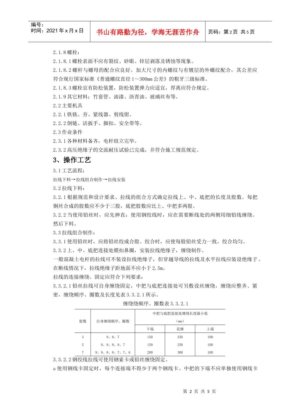 04-4 架空线路的拉线质量管理_第2页