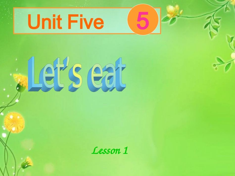 2012年新版pep三年级上册Unit5__part_A__let’s__talk_第1页