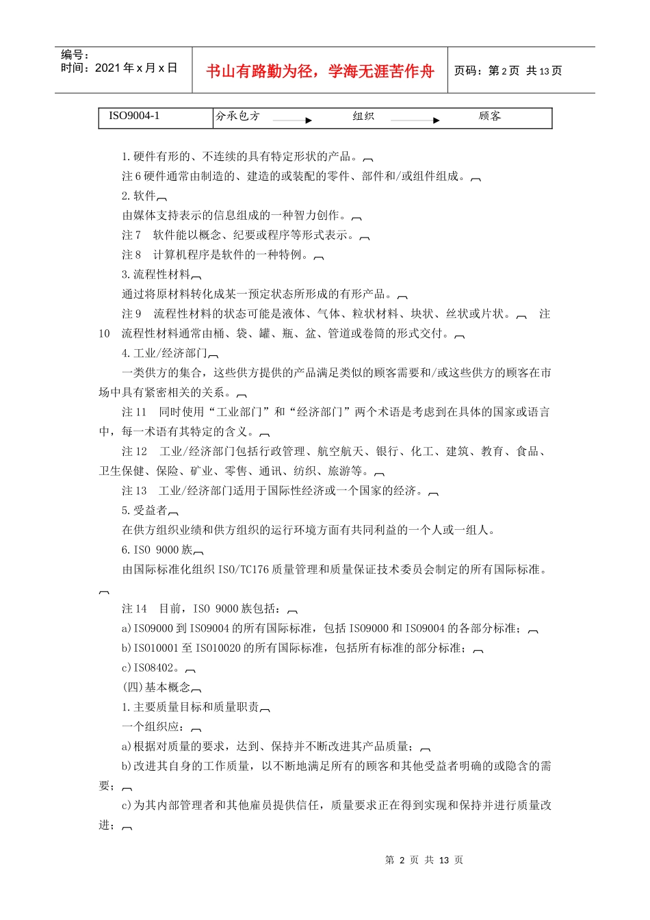 质量管理和质量保证标准——选择和使用指南_第2页