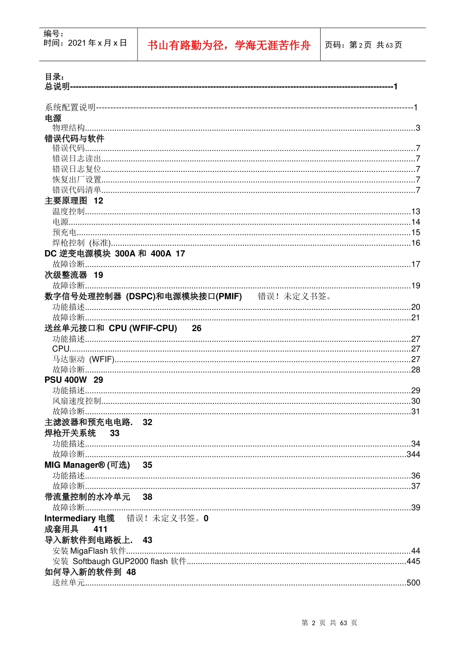 SIGMA_MK2维修手册_第2页