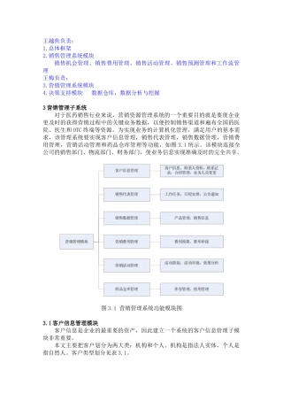 王梅_医药销售行业CRM系统分析与设计