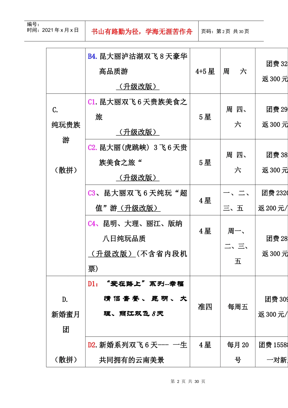 全省独家超级品质团_第2页