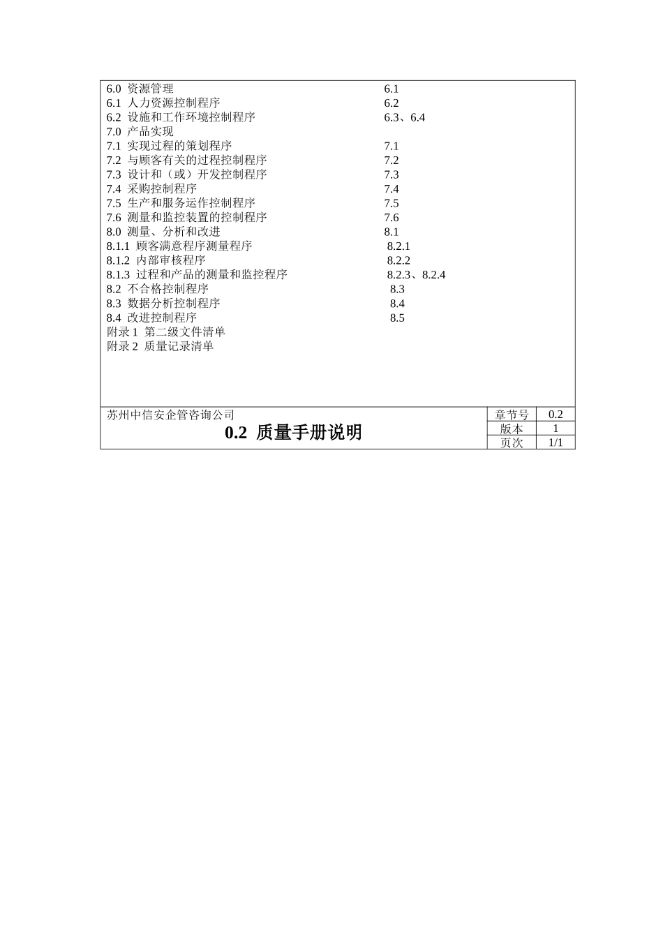 质量手册范本（DOC 141页）_第3页
