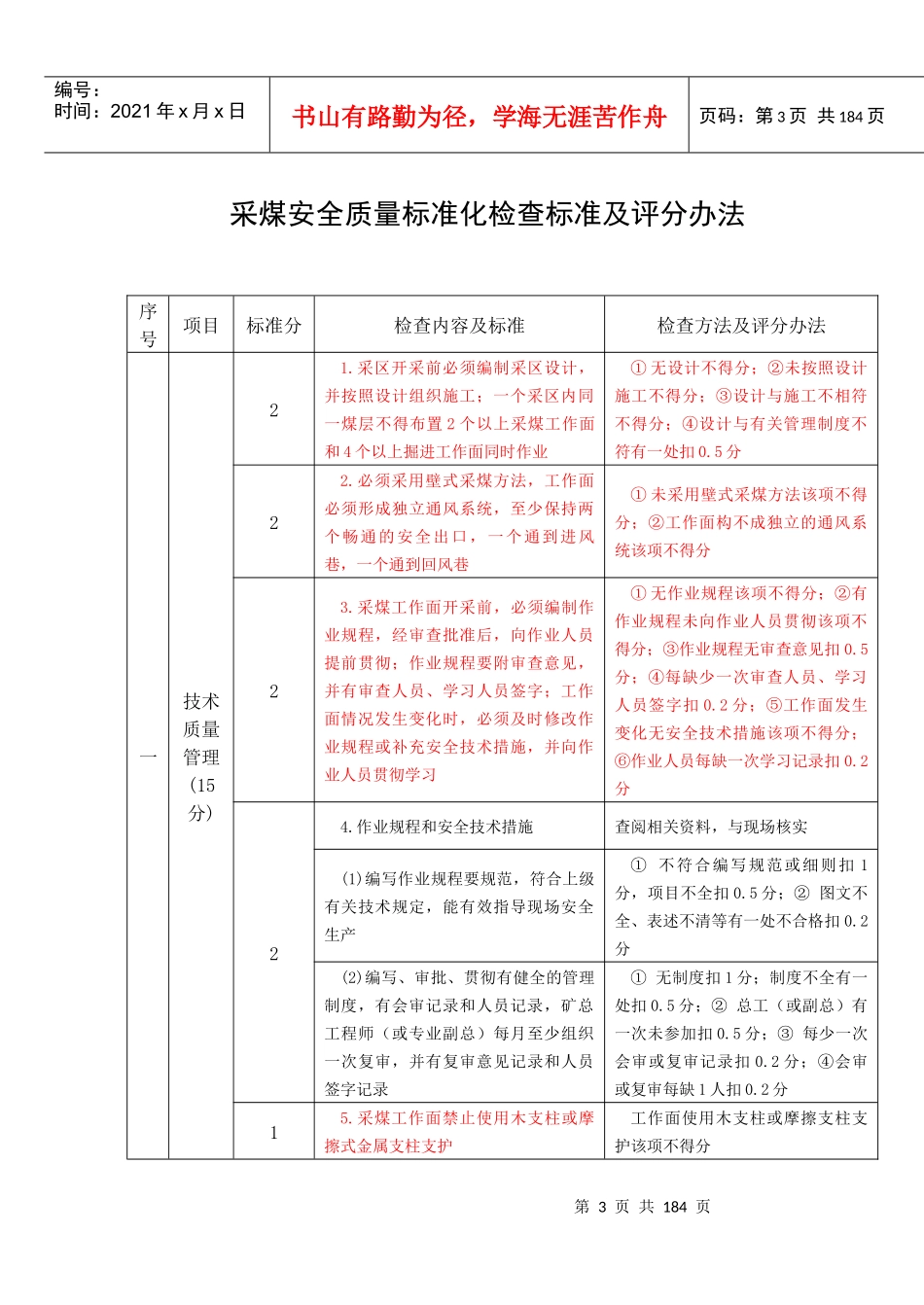 安全质量标准化标准及考核评级办法(20_第2页