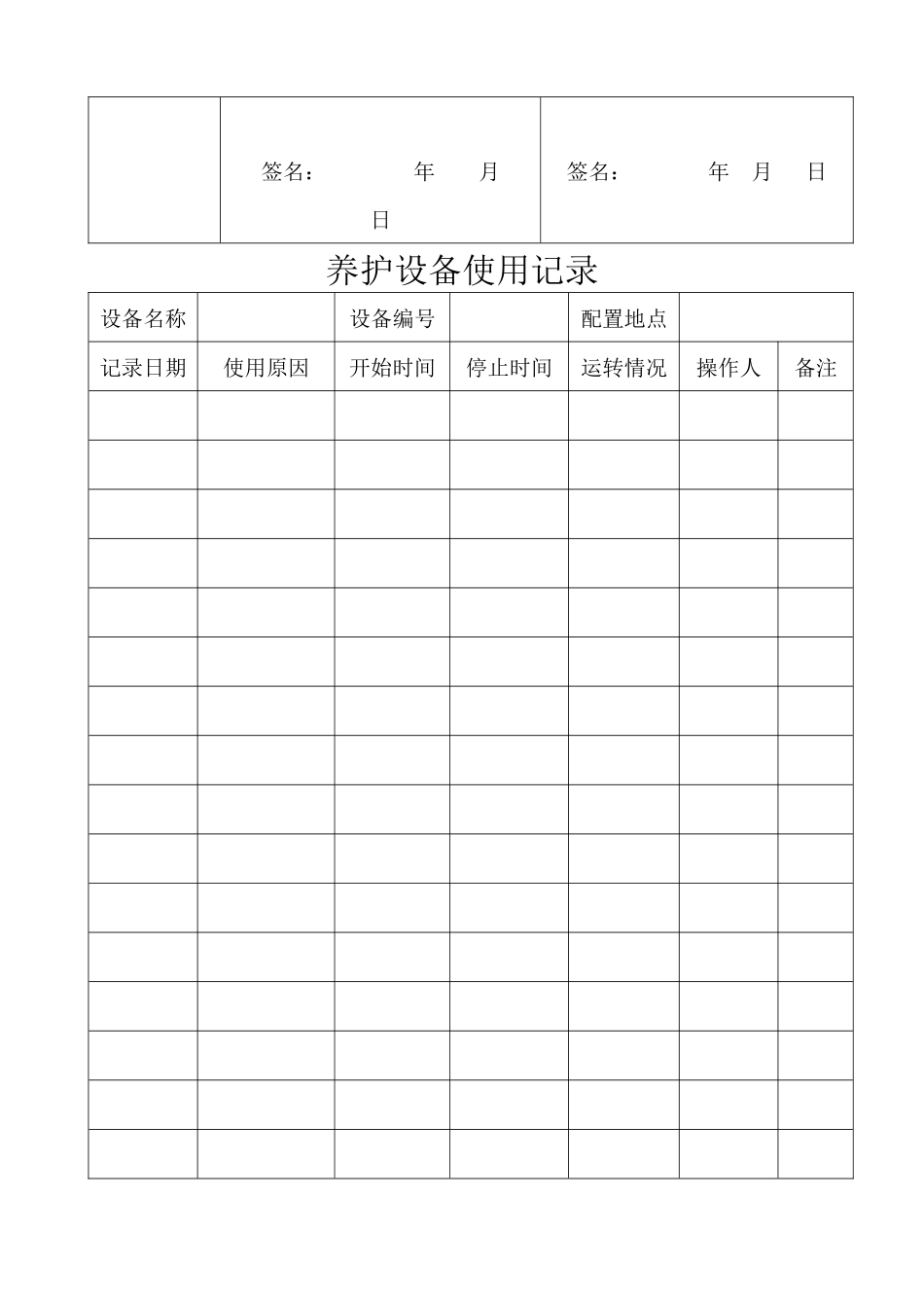 (药品经营企业质量管理)表格(电子)_第2页