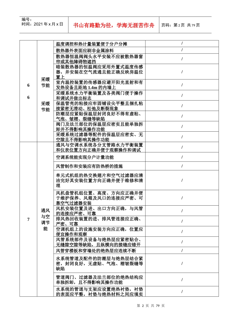 表12住宅工程节能质量分户验收记录表_第2页