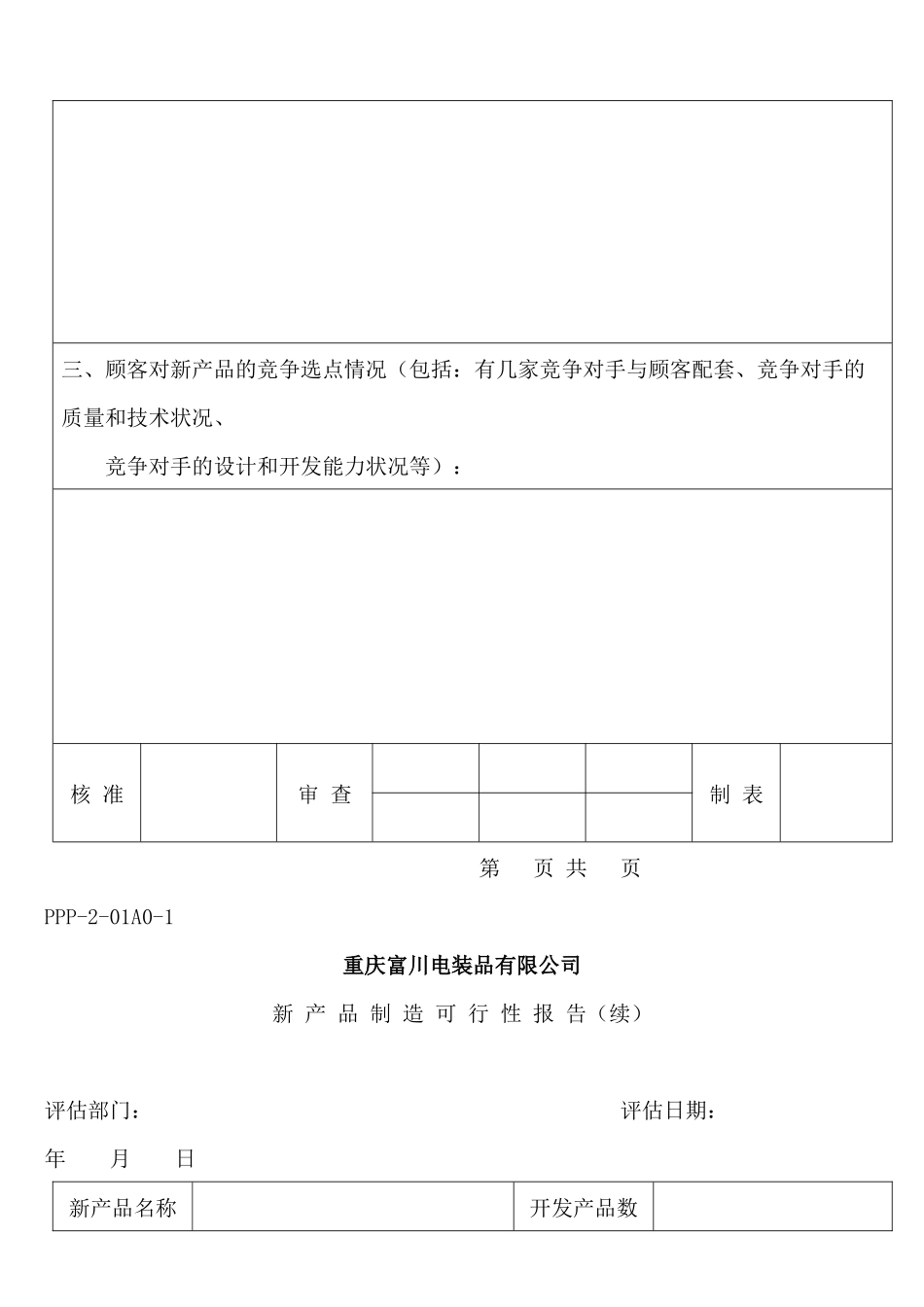 产品先期策划所有表格(doc152)(1)_第2页