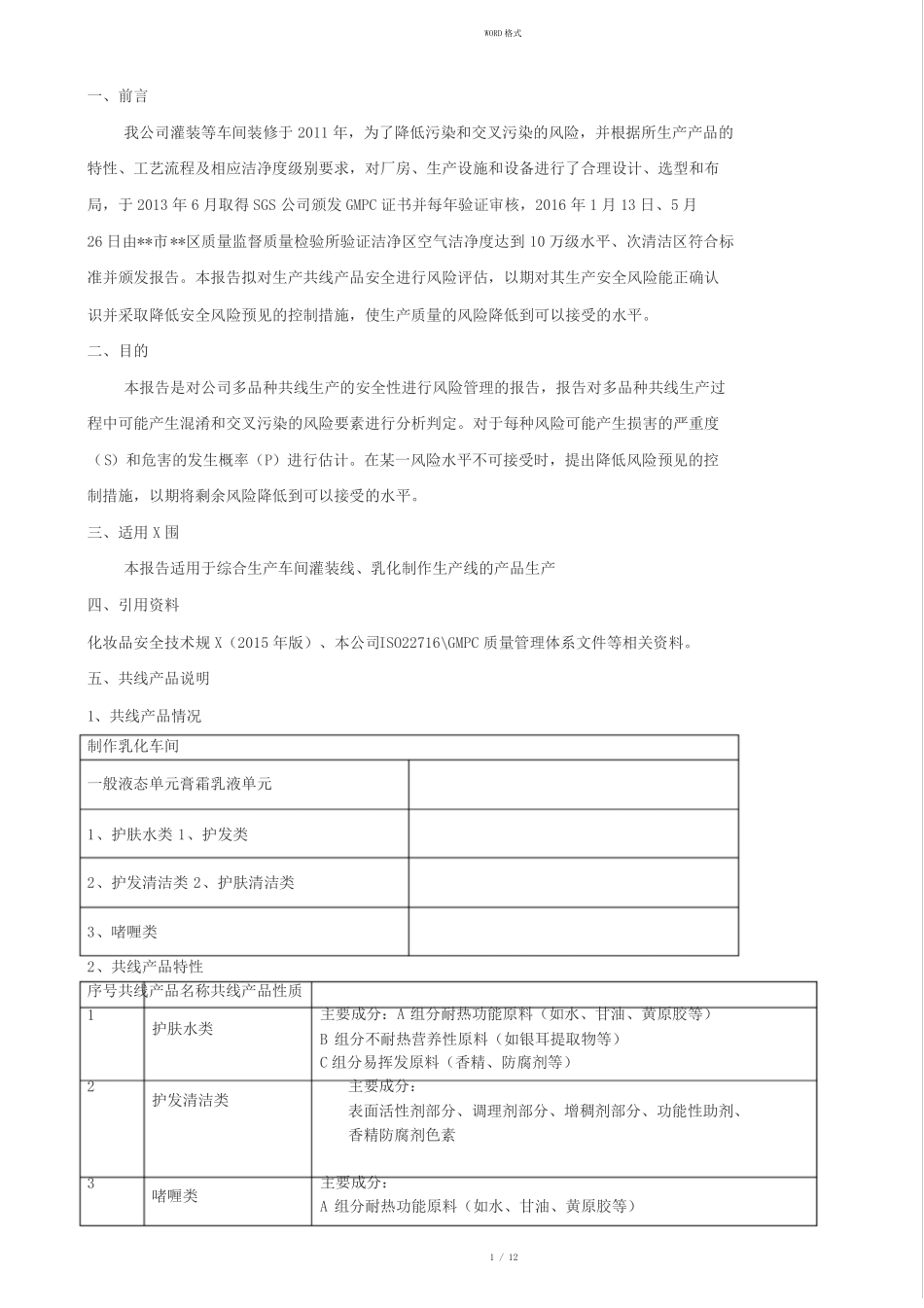 共线生产风险评价报告_第2页