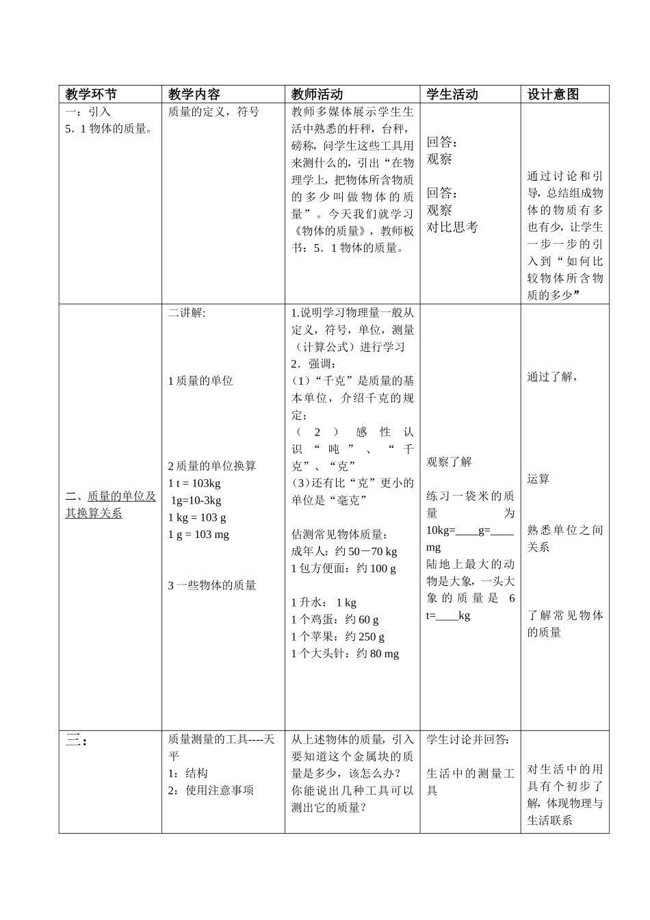 质量教学设计xiangpini_第2页