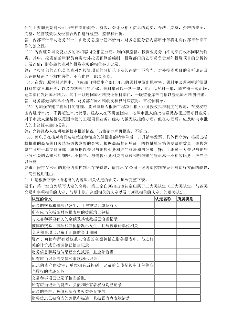 审计综合分析题大全_第3页