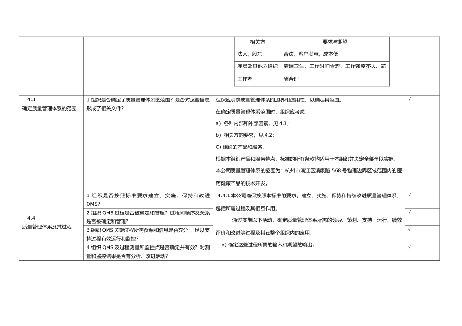 新GJB9001C-2017年内审检查表(38页)_第3页