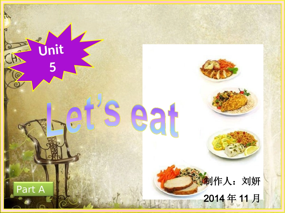 pep小学三年级英语上册Unit5_Let's_eat课件_第1页