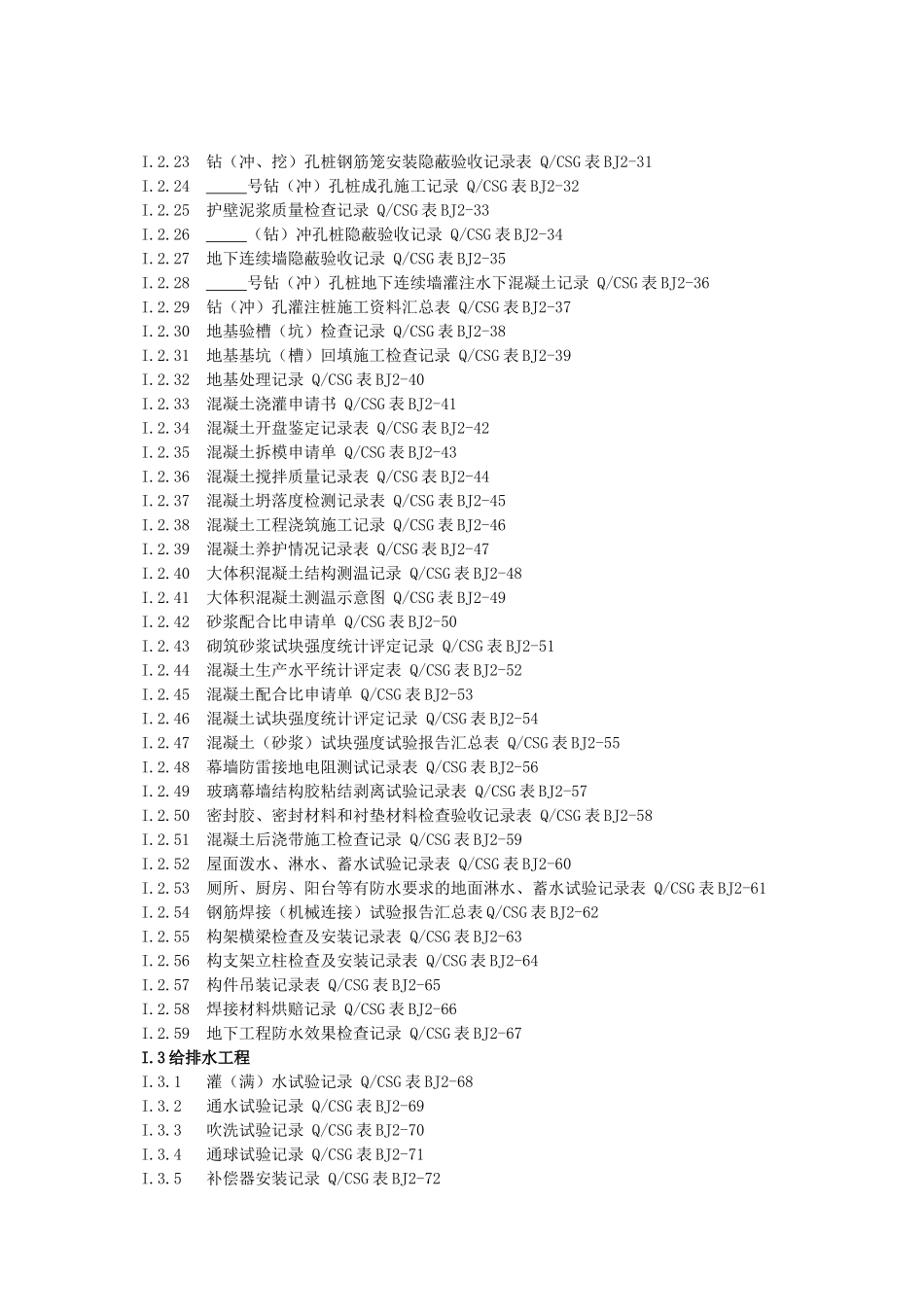 变电土建工程质量验收记录表封面目录、填写说明_第3页