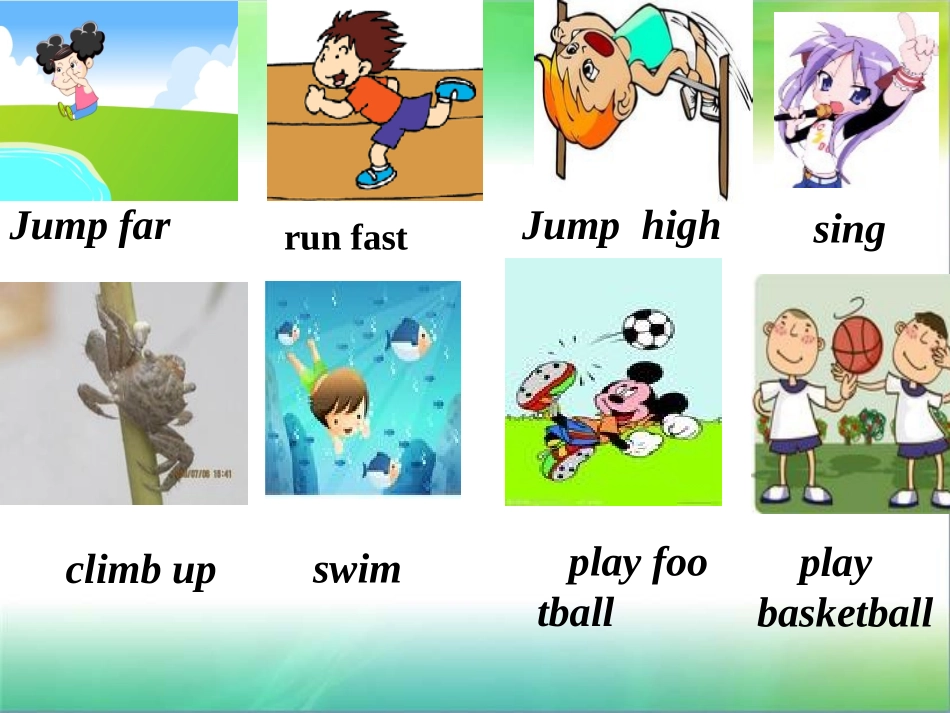 新外研版五年级module6_unit2_He_ran_very_fast_第2页