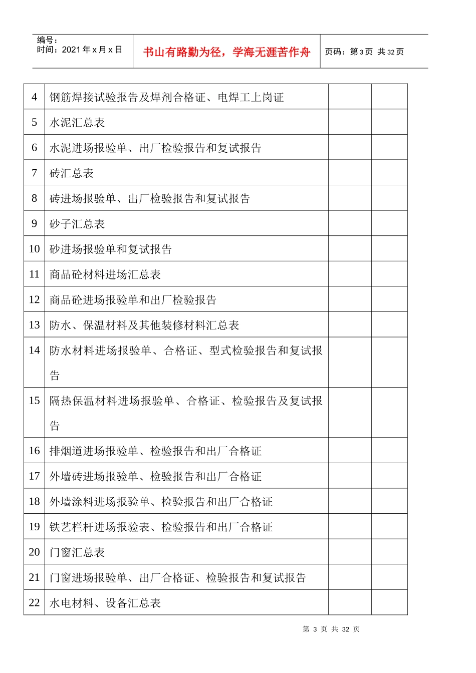 质量控制资料卷目录万灵_第3页