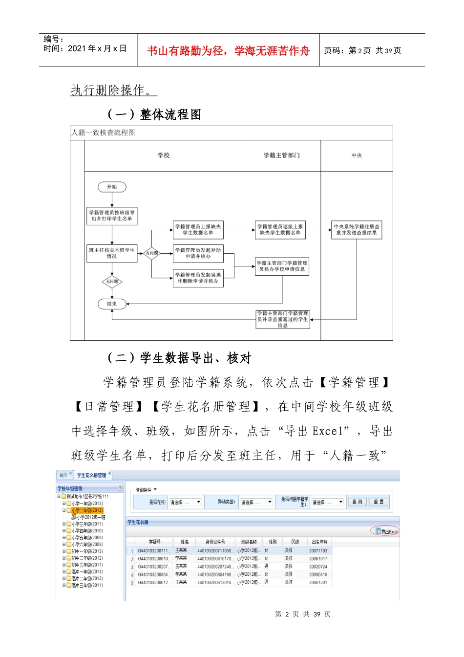 全国学籍系统学生信息数据质量核查工作要求_第2页