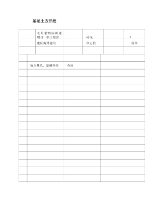 验收表-13分项工程质量验收记录