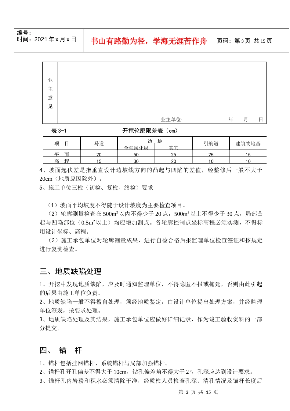 工程边坡锚喷支护施工技术及质量控制_第3页