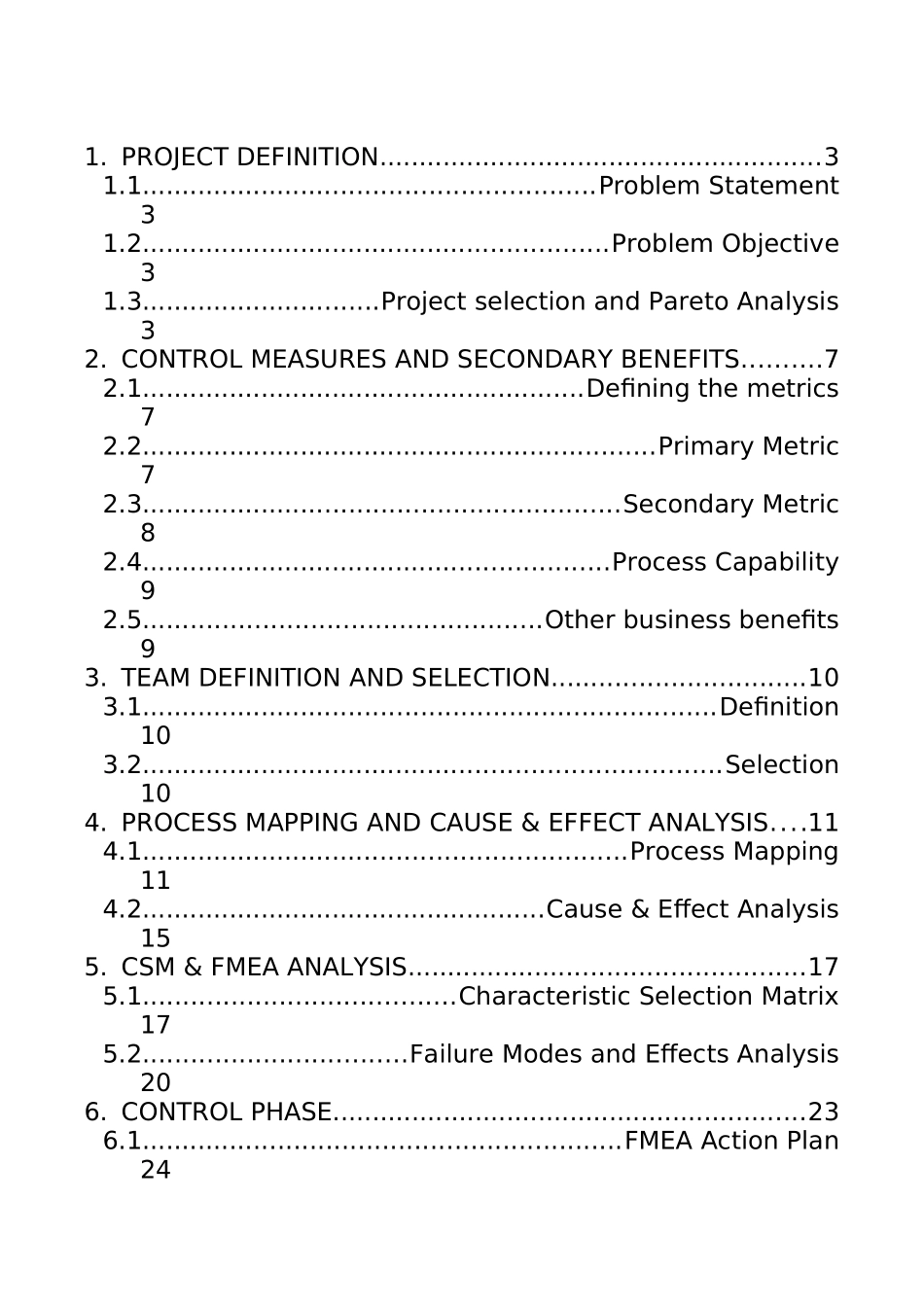 Six Sigma Programme Green Belt Project( doc29)_第2页