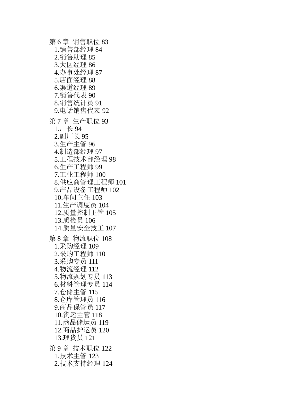 现代企业岗位职责与员工绩效考评全套资料_第3页