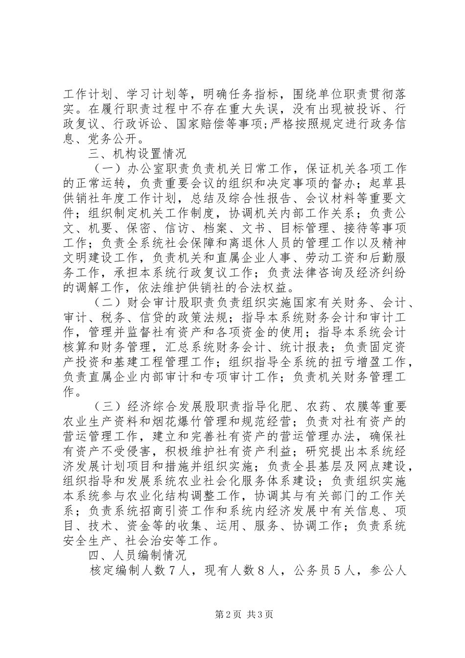 供销社编制自评报告_第2页