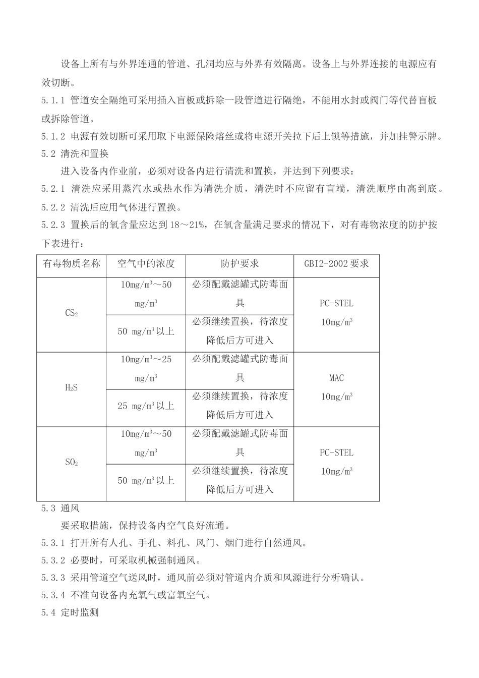 限制性空间安全作业操作规程_第2页