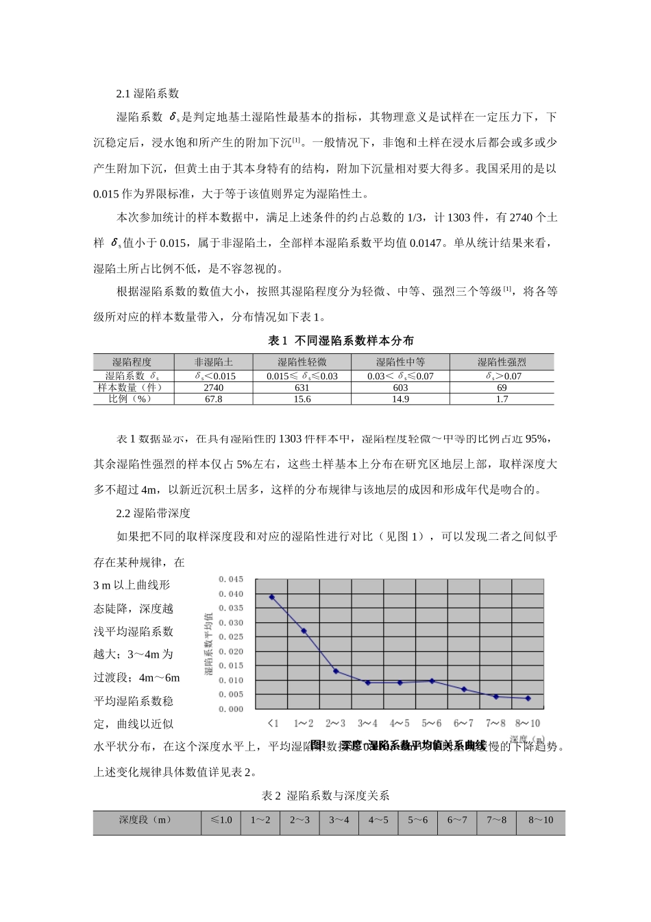 石家庄市黄土地基湿陷性研究_第3页