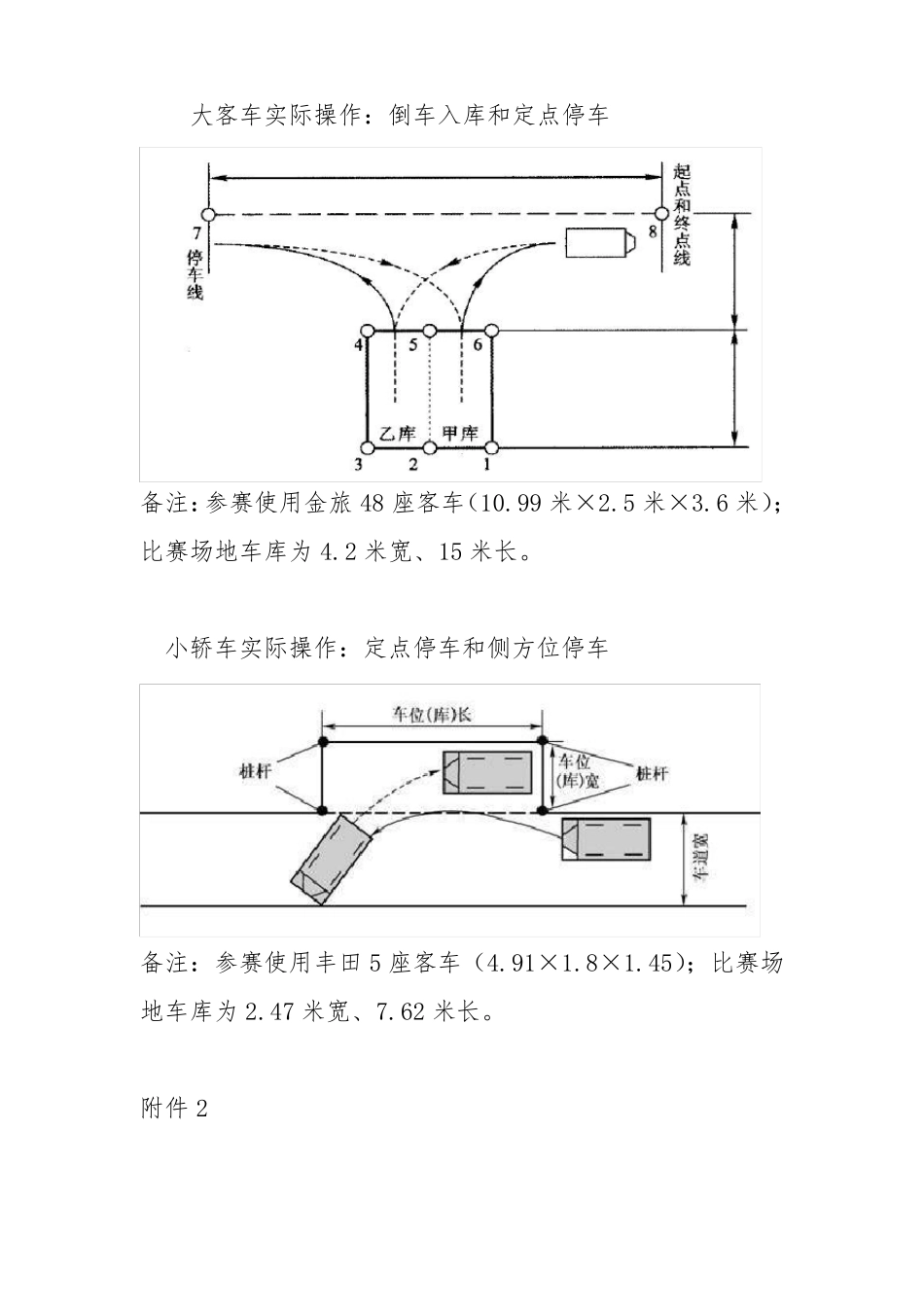 驾驶员岗位技能比赛方案_第3页