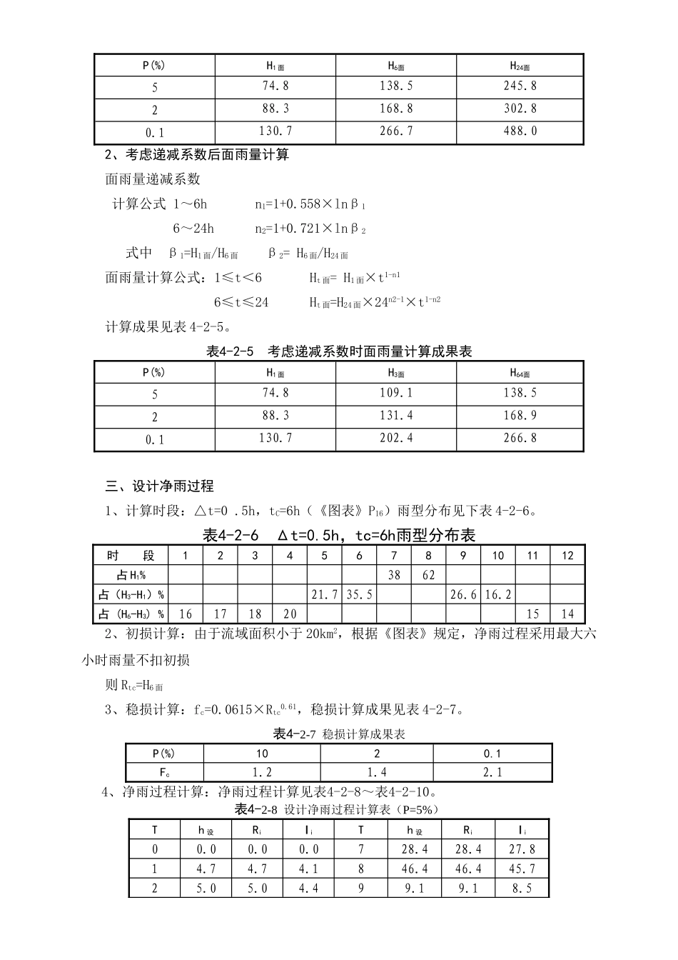 沁制水库大坝安全鉴定—4、水文 复核_第3页