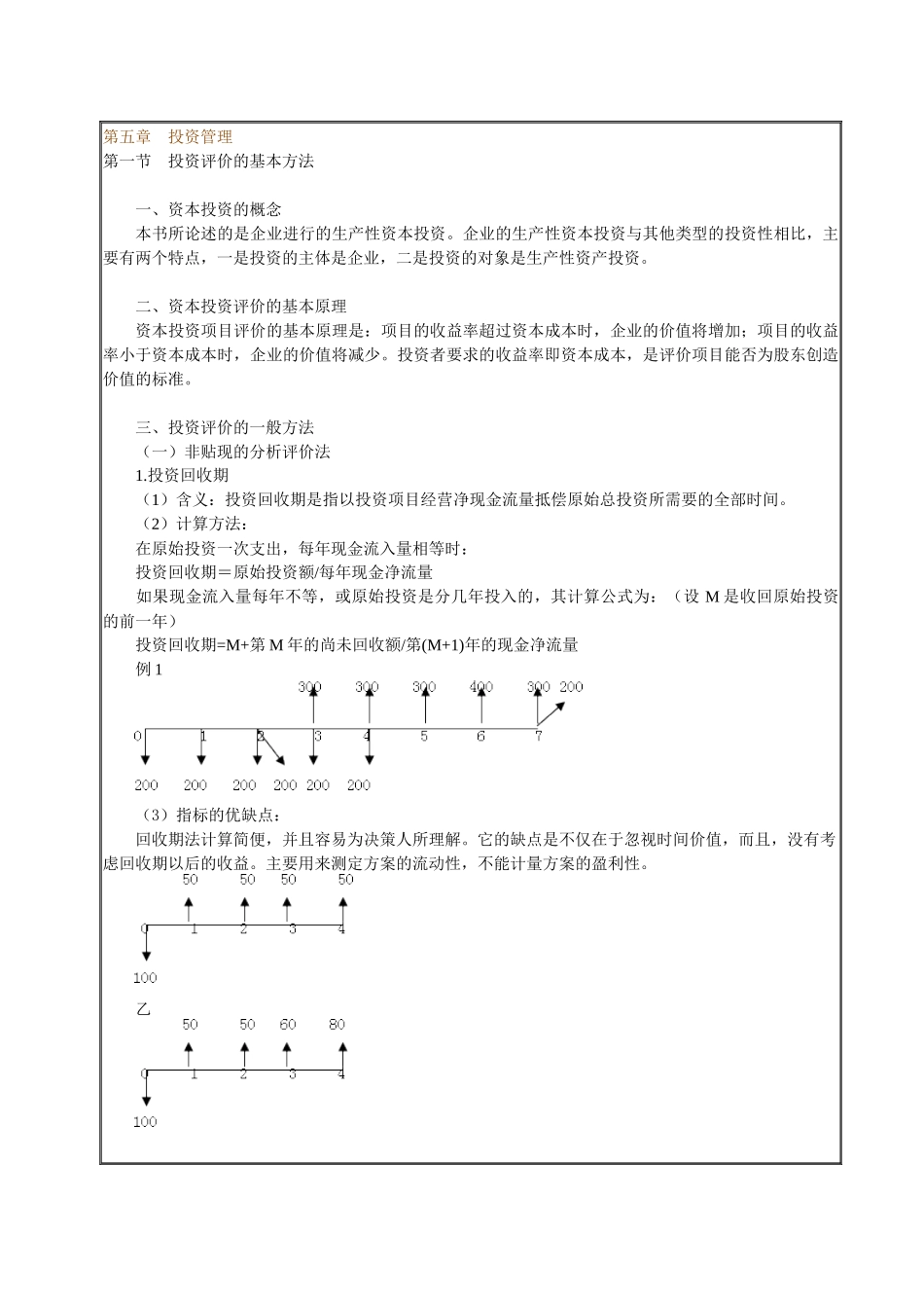 投资管理知识讲解_第1页