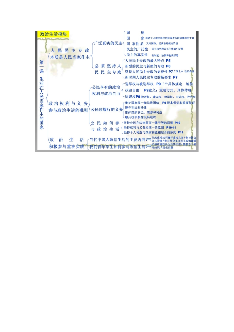 结构图样例（政治）_第1页