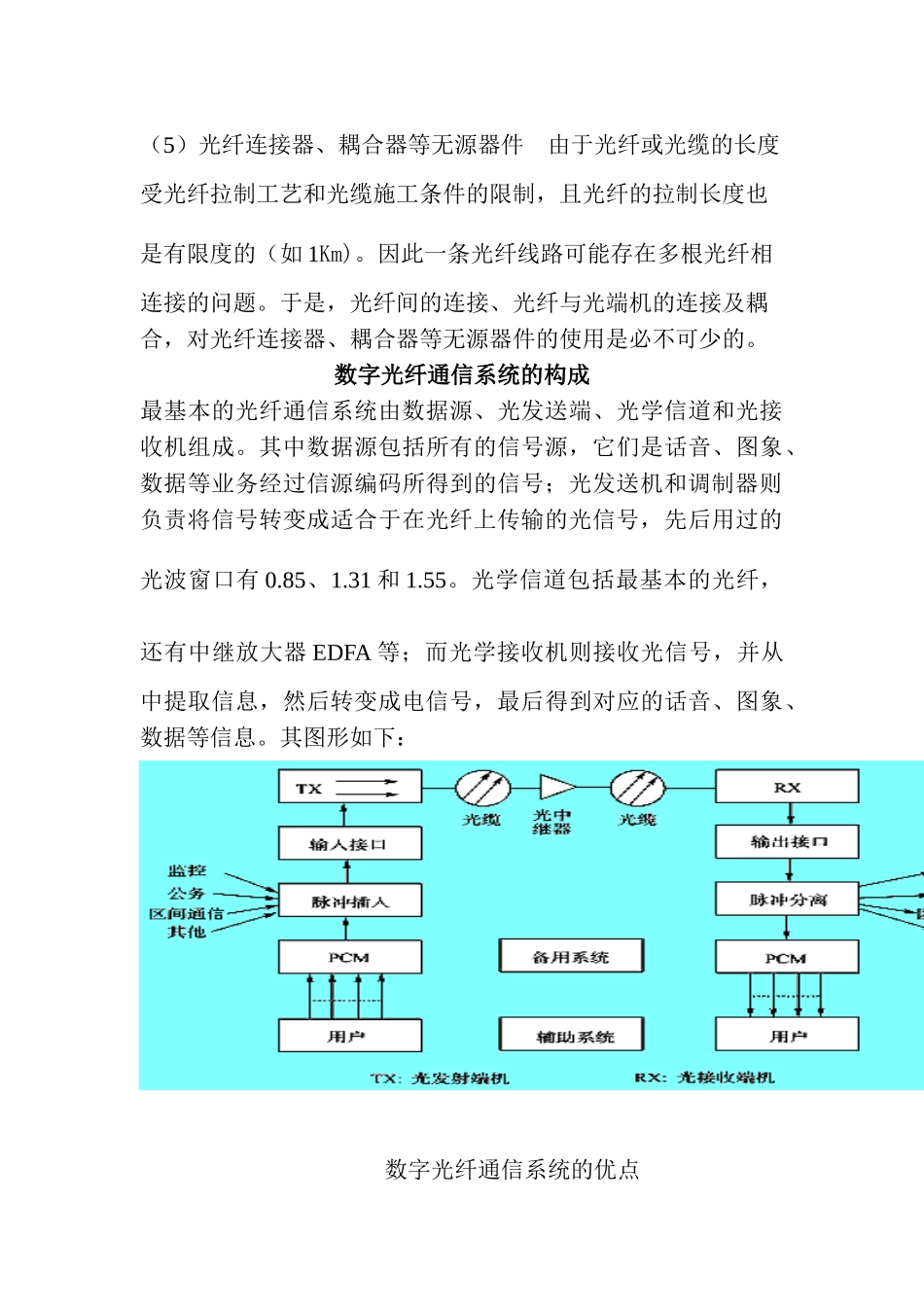 数字光纤通信系统的系统设计_第3页