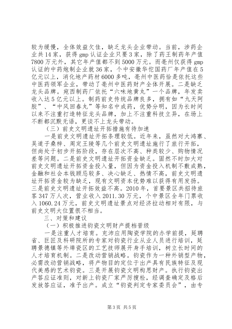 地方文化软实力发展调查汇报_第3页