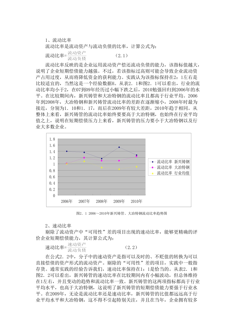 新兴铸管股份有限公司财务报表分析_第2页