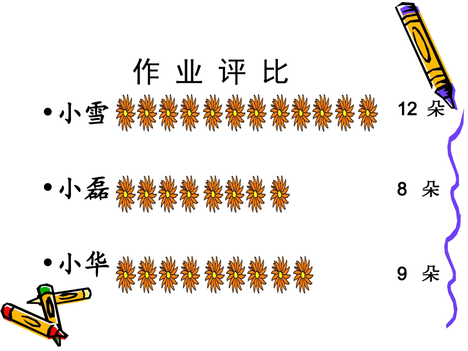 人教新课标数学一年级下册《求一个数比另一个数多(少)几》PPT课件_第3页